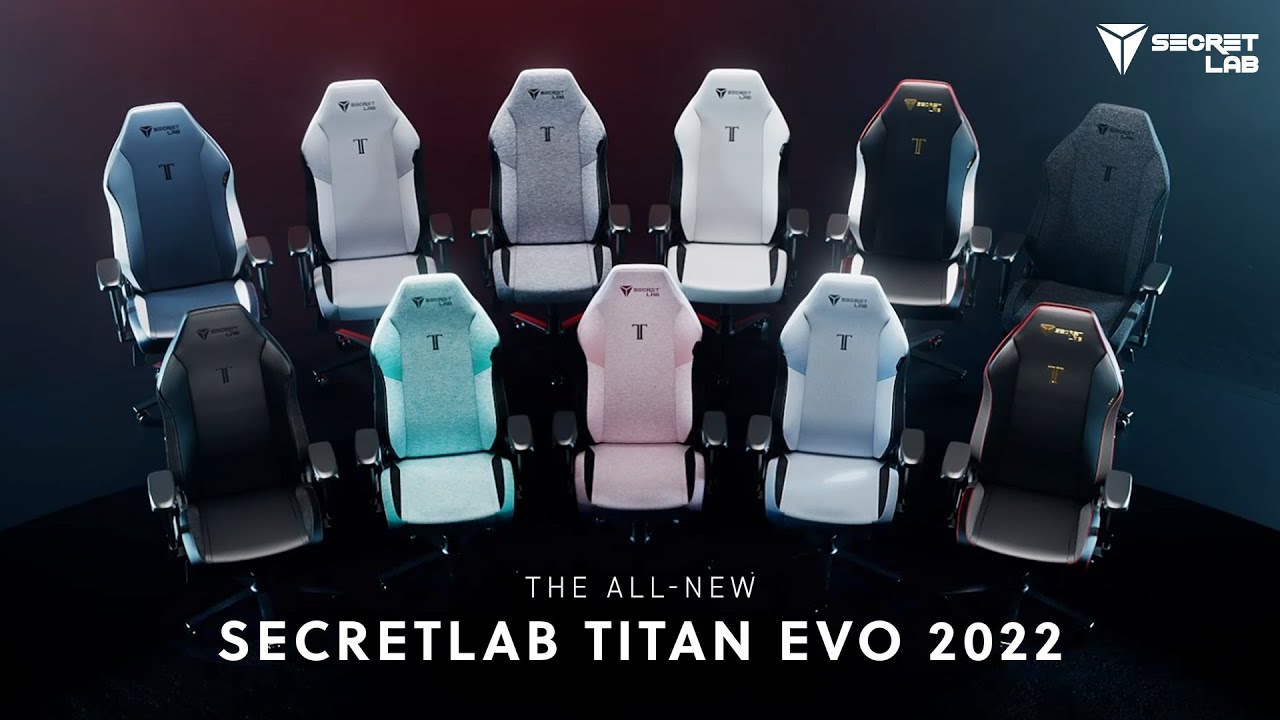 The all-new Secretlab TITAN Evo 2022 | Comfort, evolved